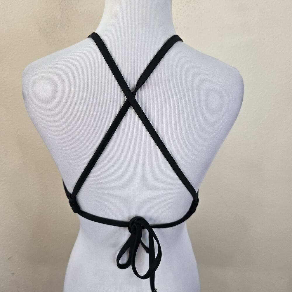Aerie Bikini Set 3 Pieces Mix & Match Black Small & Medium Triangle - Picture 9 of 14